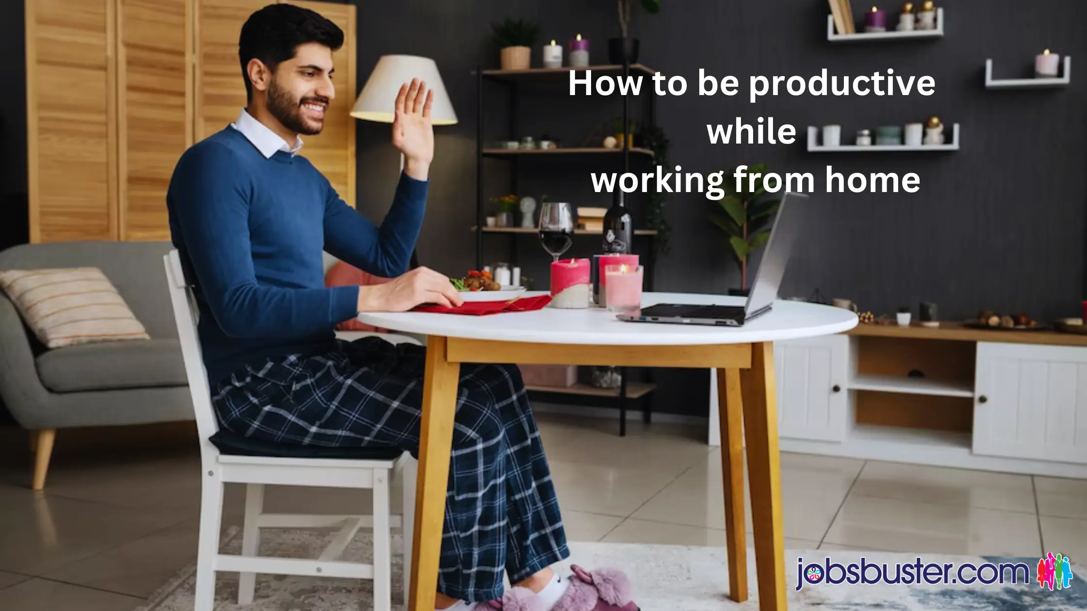 How to be productive while working from home
