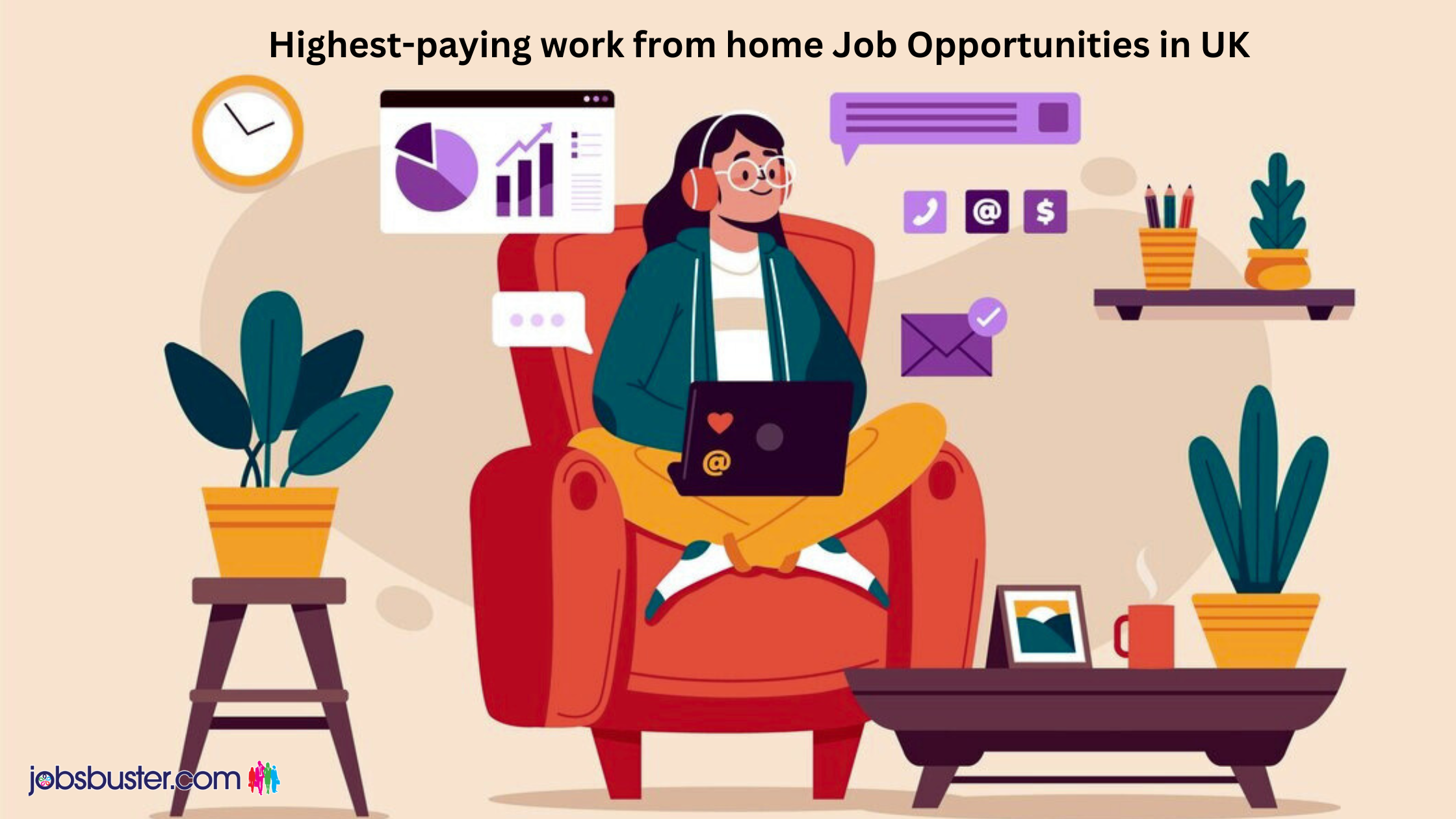 Highest-paying work from home Job Opportunities in UK