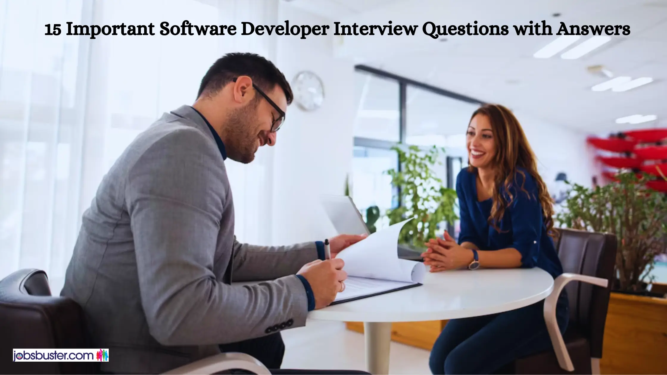 15 Important Software Developer Interview Questions with Answers